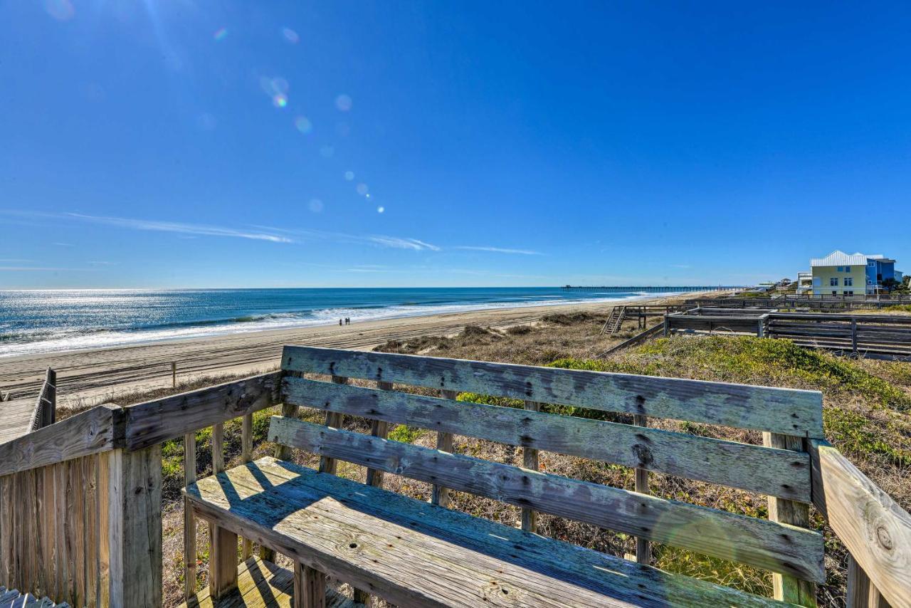 West Of The Moon Ocean Apt With Beach Access! Emerald Isle Εξωτερικό φωτογραφία